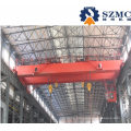 5-450t Heavy Duty Qe Double Girder Overhead Crane with Double Electric Trolley in Workshop